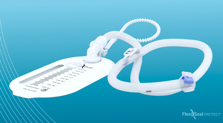 a medical stethoscope on a blue background